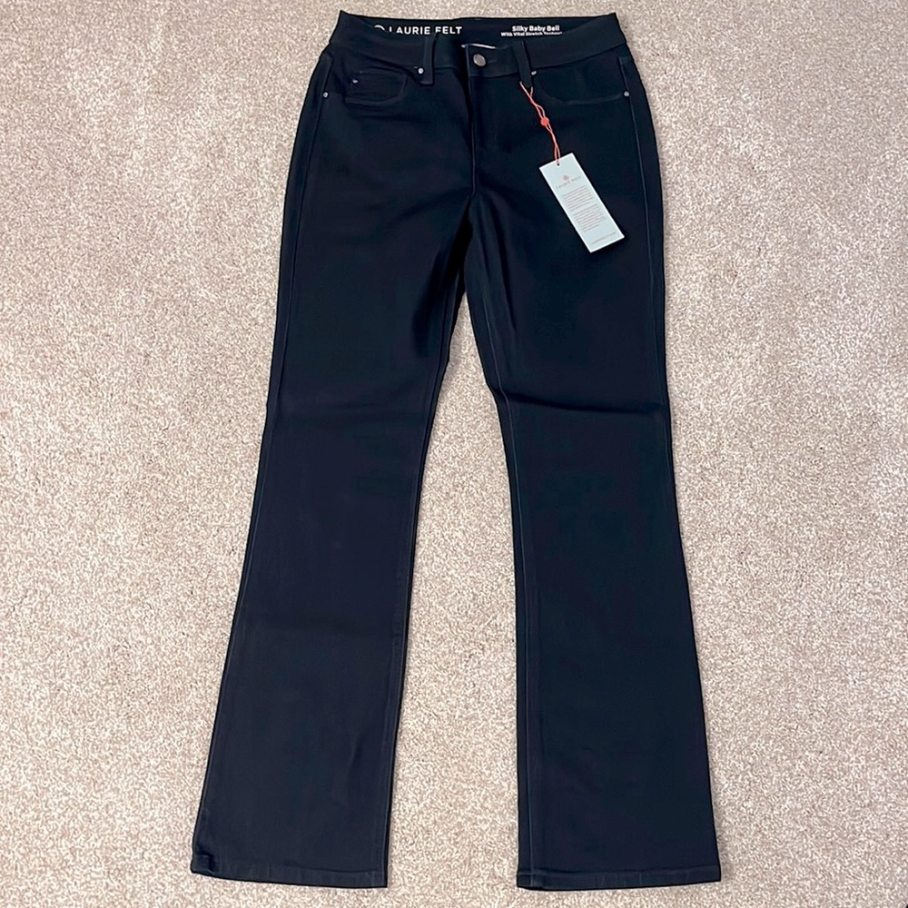 Laurie Felt baby bell jeans. Petite small. New!